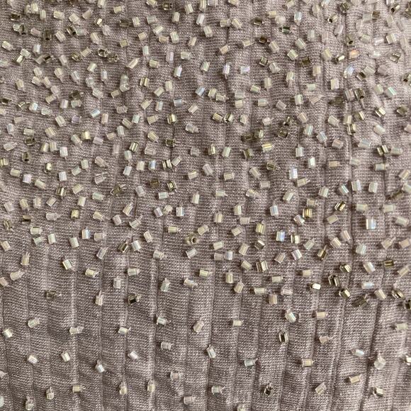 Vintage Bob Mackie Light Taupe Beaded Dress with Jacket - Picture 8 of 10